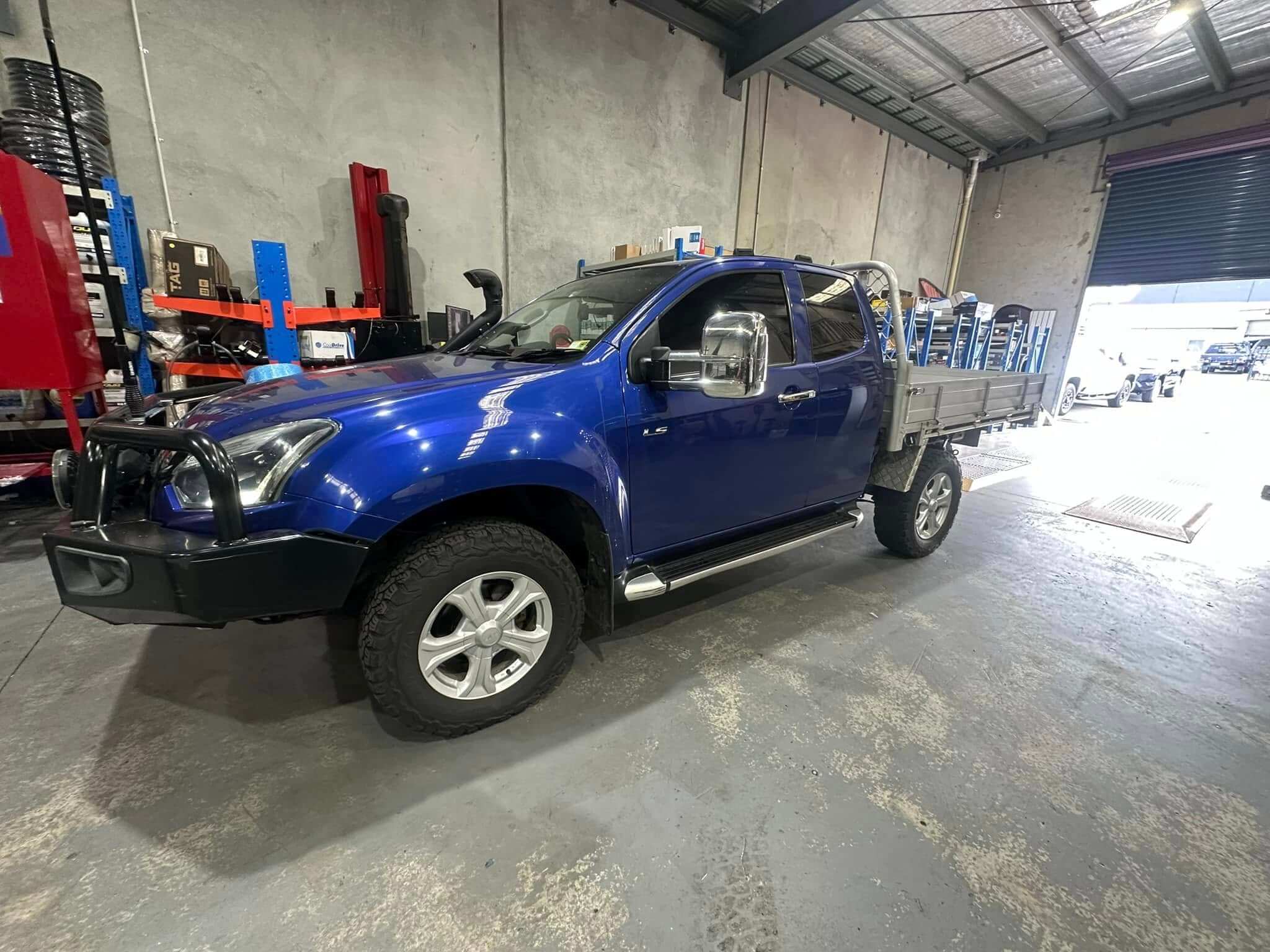Lovells 3600kg GVM 7000kg GCM Upgrade Isuzu D-MAX (BUILD DATE 06/12 - 2020)