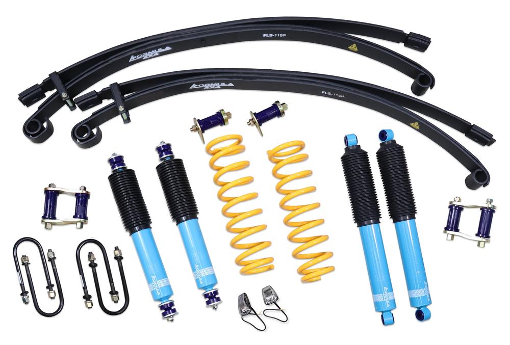 4200kg Formula 4x4 GVM Upgrade Kit to suit Toyota LandCruiser 78 Series