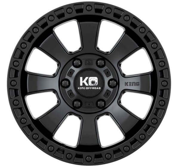 KING Wheels ARMOR - Satin Black