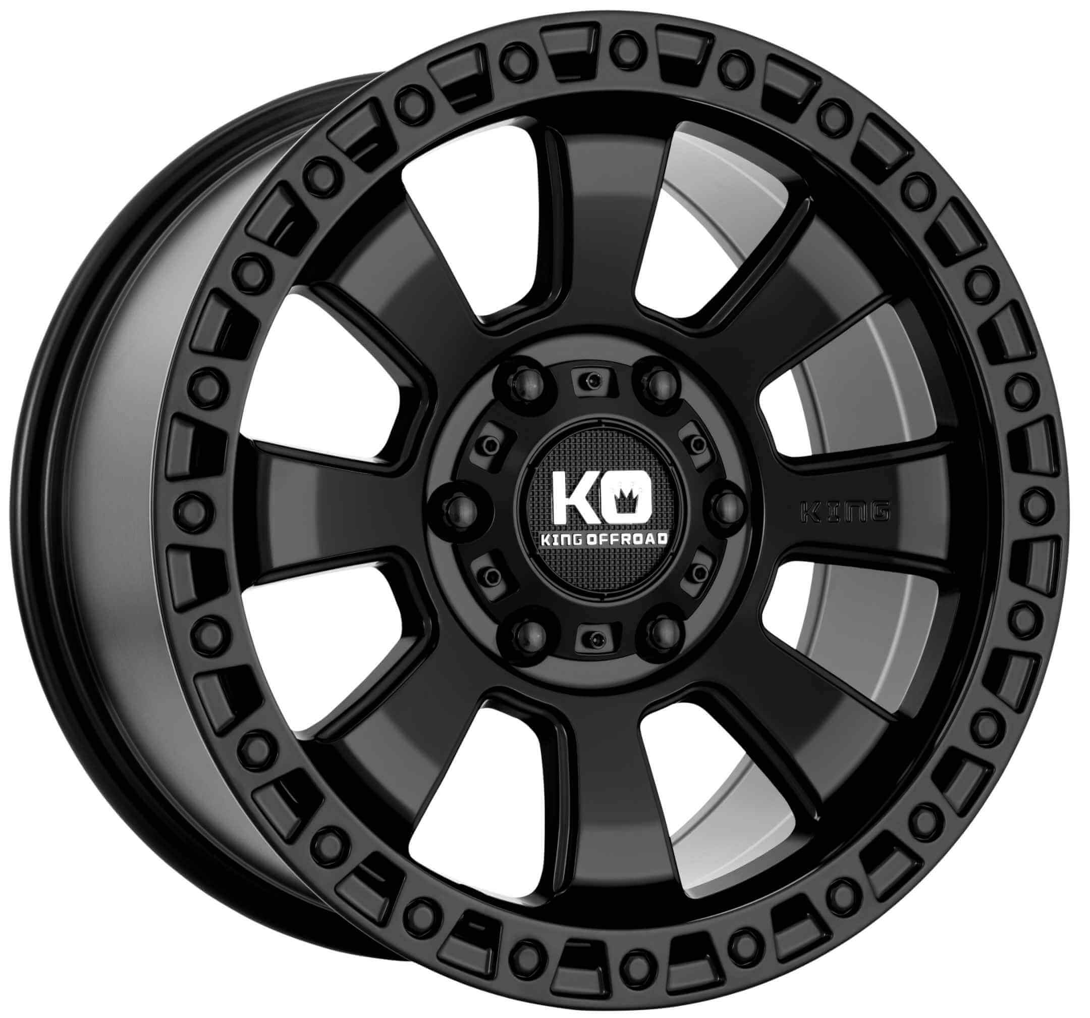 KING Wheels ARMOR - Satin Black