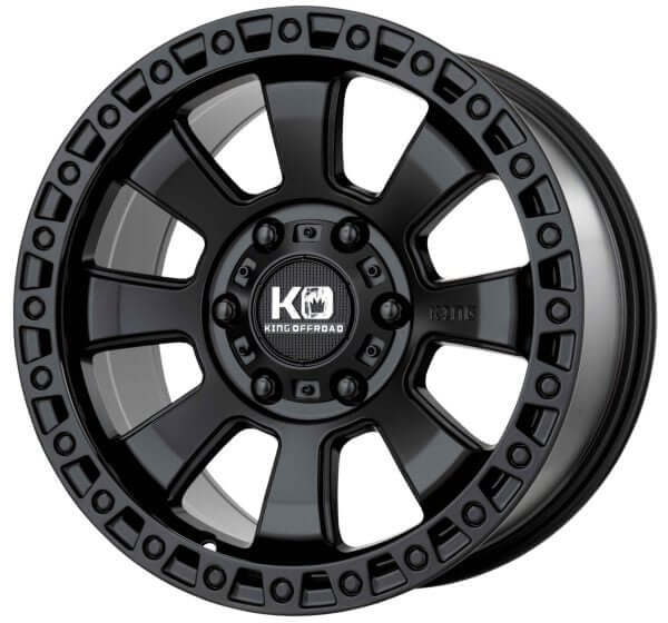 KING Wheels ARMOR - Satin Black