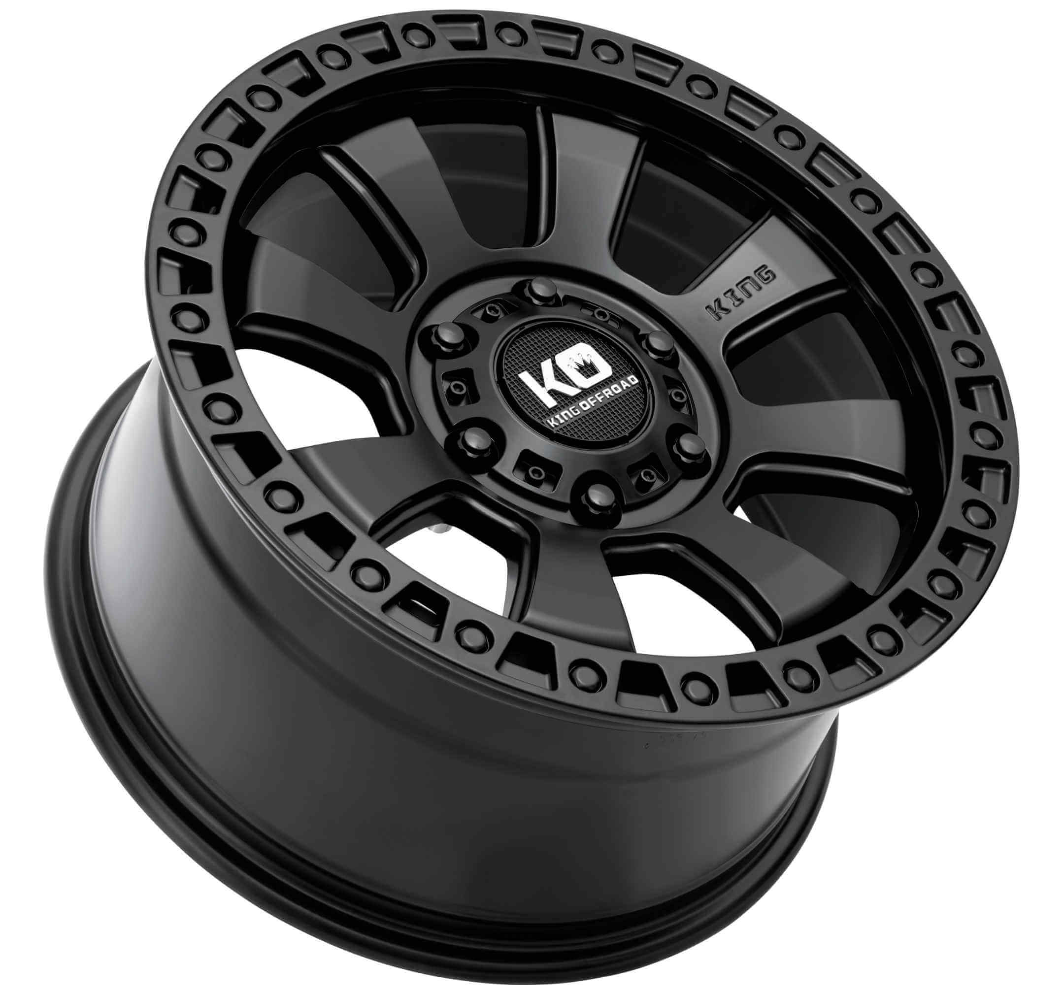 KING Wheels ARMOR - Satin Black