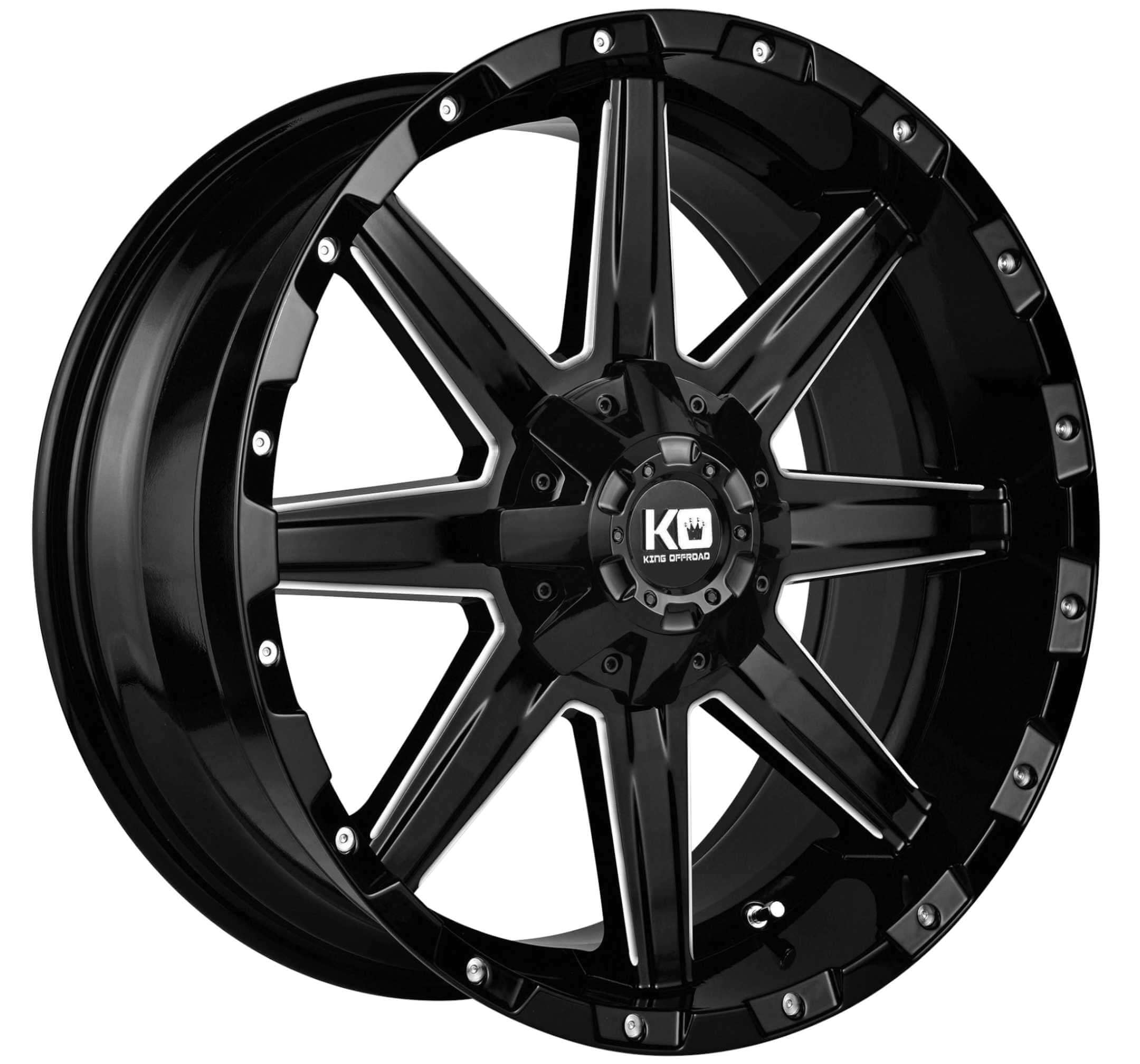 KING Wheels BLADE - Black Gloss Black