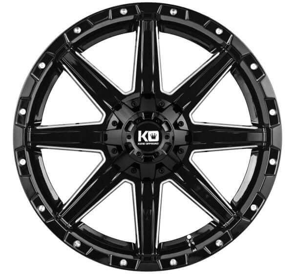 KING Wheels BLADE - Black Gloss Black