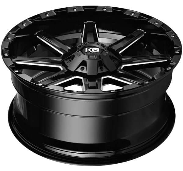 KING Wheels BLADE - Black Gloss Black
