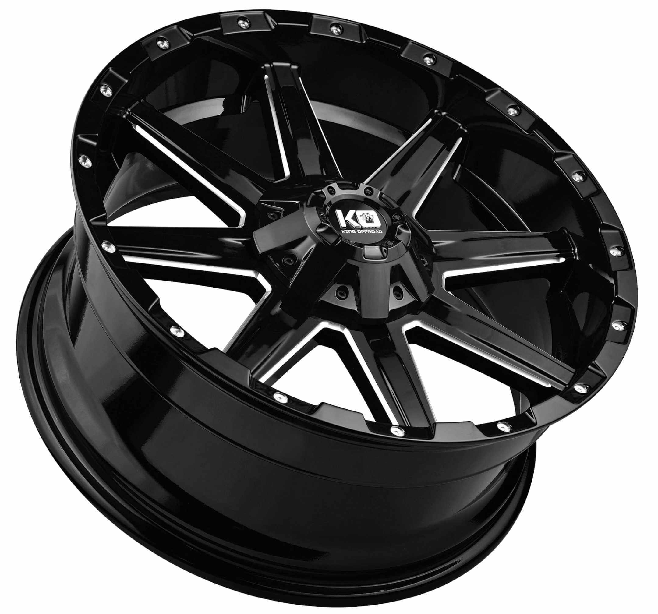 KING Wheels BLADE - Black Gloss Black