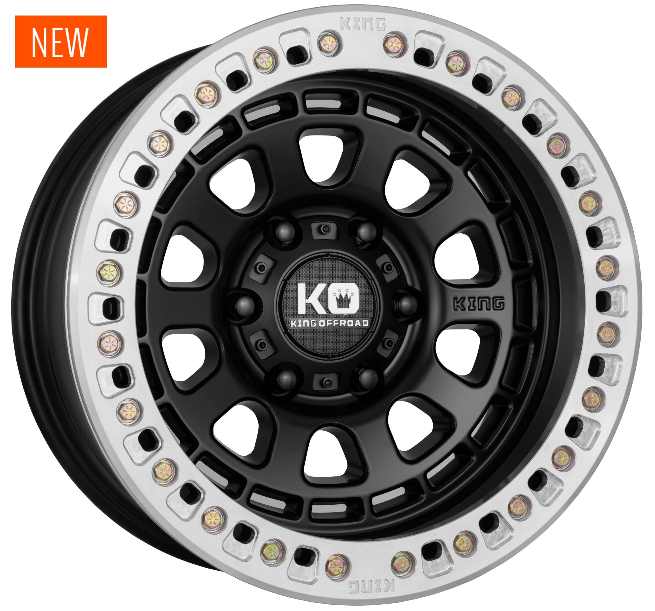 King Wheels COMP-D Dual Purpose - Satin Black