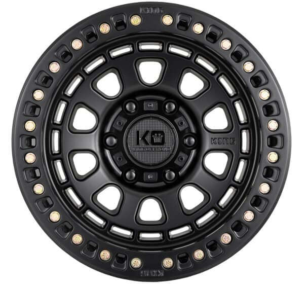 KING Wheels COMP-D Dual Purpose Bead Lock Wheel- Black