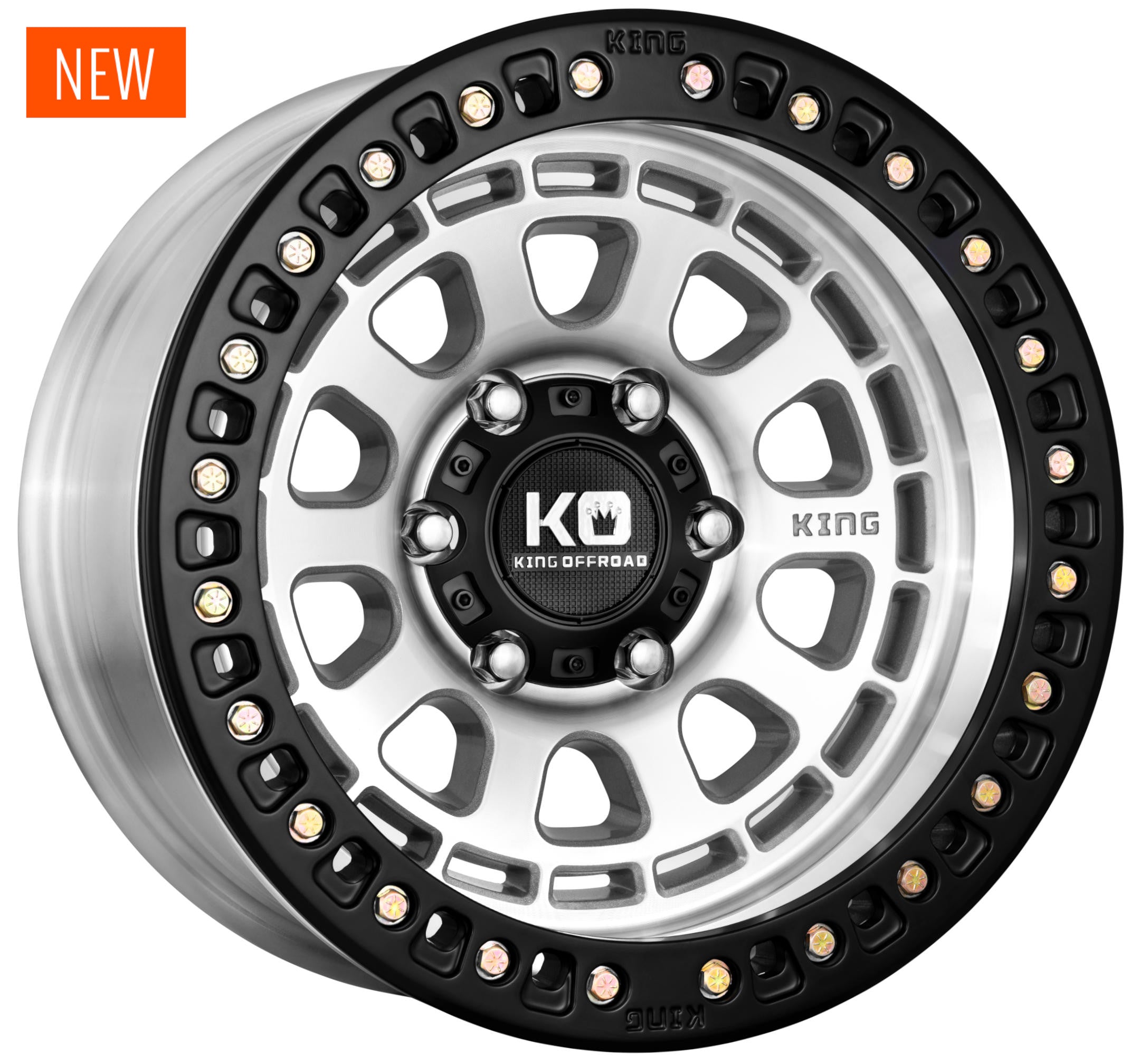 King Wheels COMP-D Dual Purpose - Machined- Black