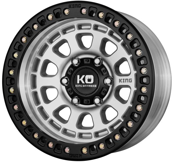 King Wheels COMP-D Dual Purpose - Machined- Black