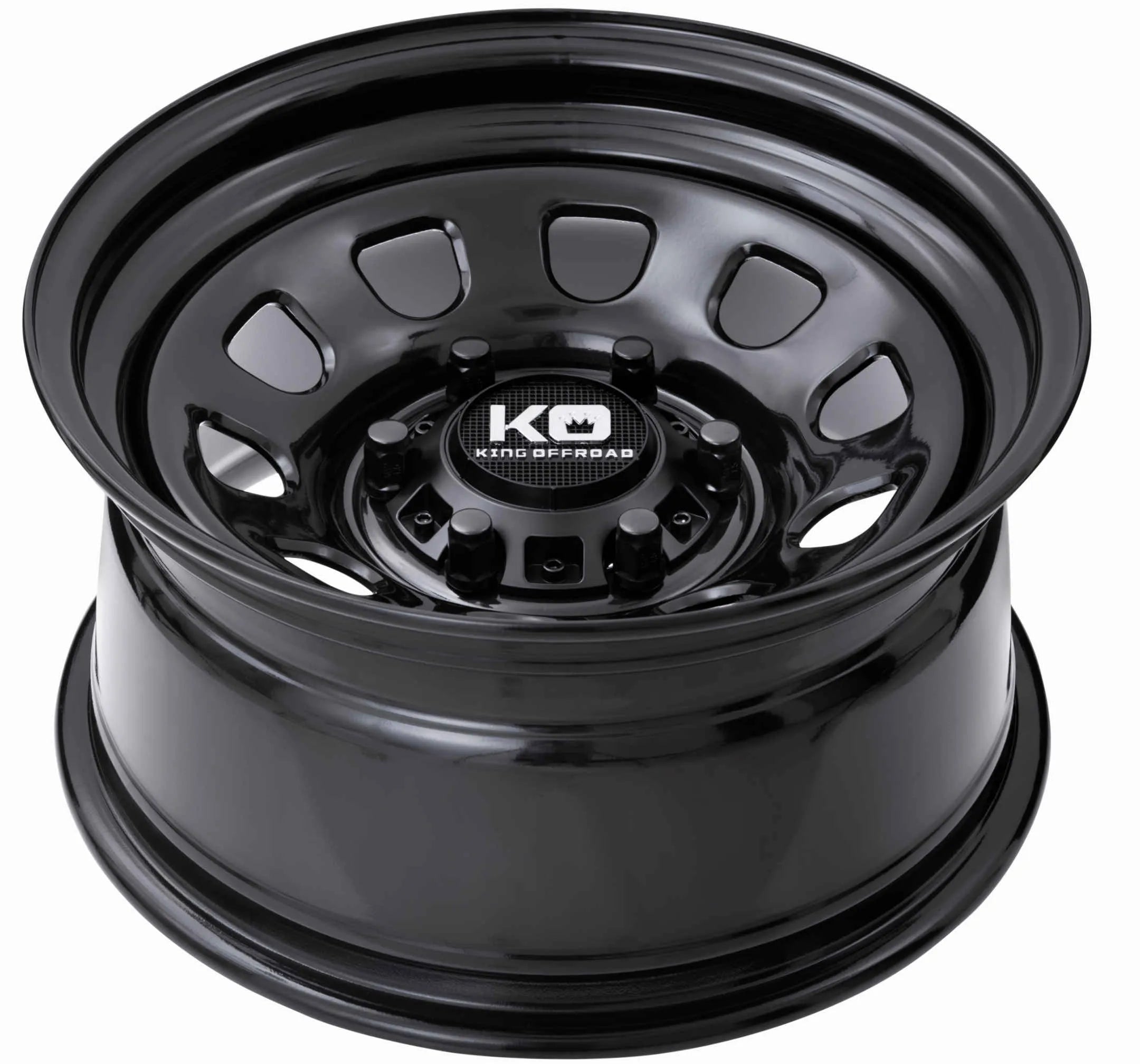 King Wheels D-HOLE - Black