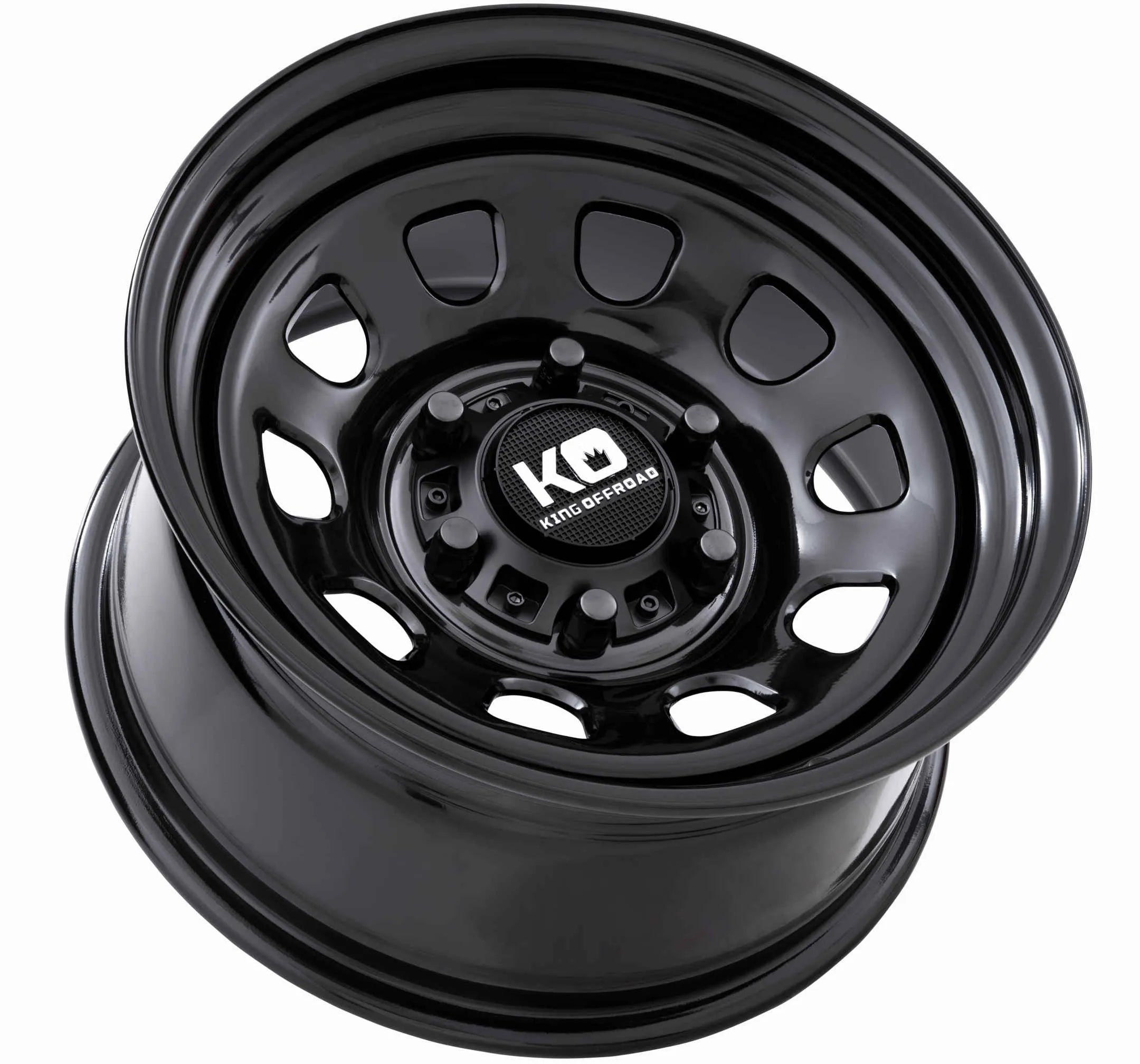 King Wheels D-HOLE - Black