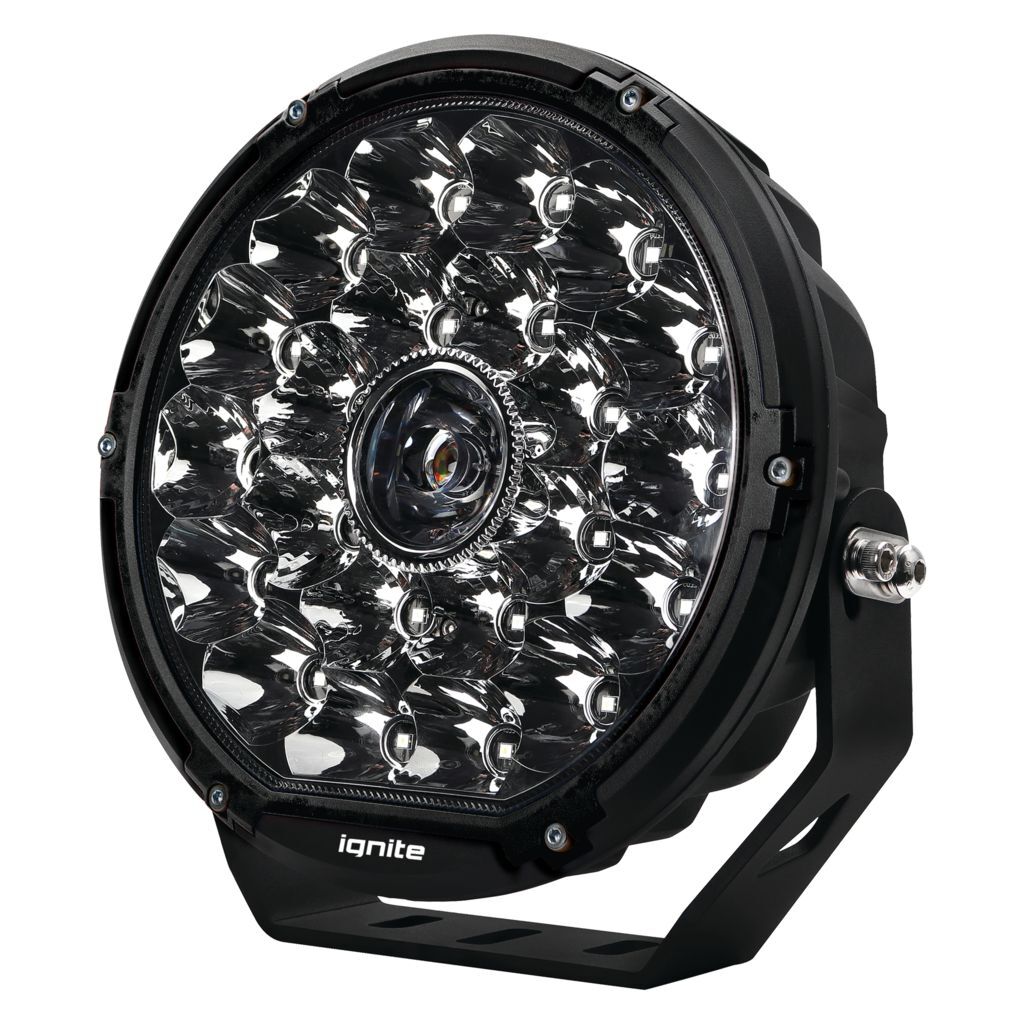 Ignite - 9" Round Slimline Laser LED Driving Light (each)