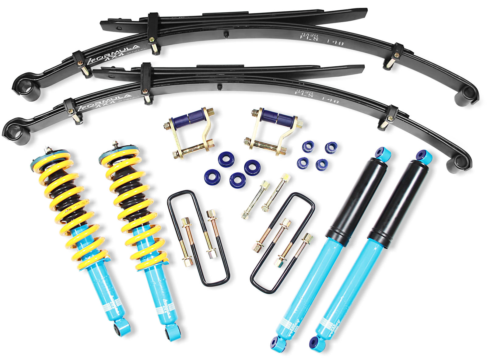 2 Inch 50mm Formula 4x4 ReadyStrut Lift Kit Isuzu D-Max TF/RG01 2019-on & Mazda BT-50 TFS/RG04 2020-on