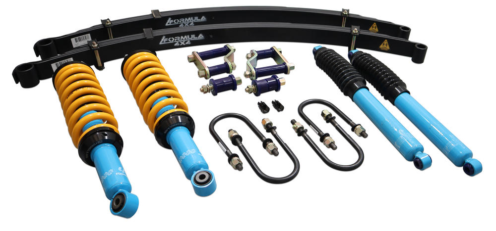 2 Inch 50mm Formula 4x4 Lift Kit Height Adjustable ReadyStruts Isuzu D-Max TFS, RG01 2019-on & Mazda BT-50 TFS, RG04 2020-on