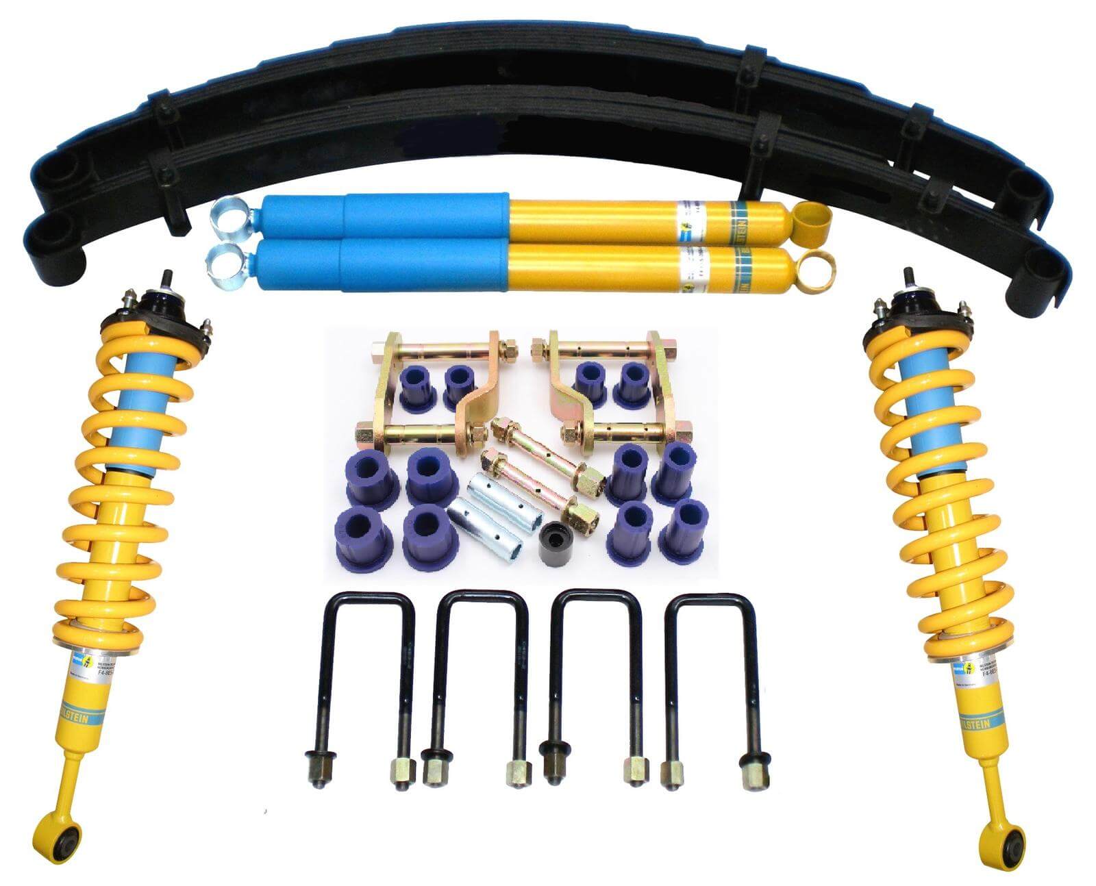 2 Inch 50mm Bilstein Adjustable ReadyStrut Lift Kit Toyota Hilux N80 GUN126 2015-on (non wide body)